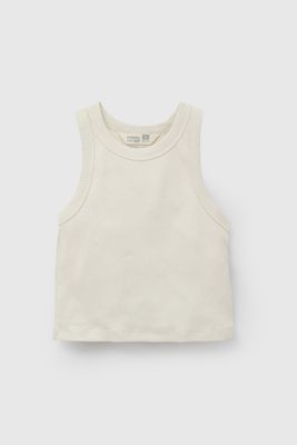 Imagen 2 del producto Polera Beige Rib De Niña POPU1475V26