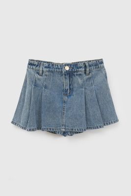 Falda Azul Niña 0450 Colloky