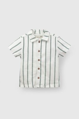 Imagen 2 del producto Conjunto Beige Waffle Rayado De Niño COWF0175V26