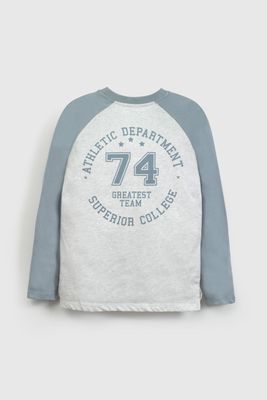 Imagen 2 del producto Polera Celeste Colloky De Niño POJE1359V26