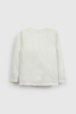 Imagen 2 del producto Polera Básica Blanca De Niño P1JE5909V26