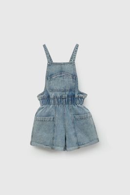 Jardinera Jeans Corta De Niña JLME0240V26