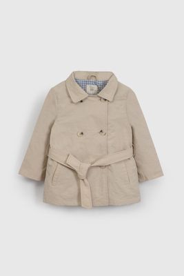 Chaqueta Beige Con Gorro De Niña CQNY0477V26