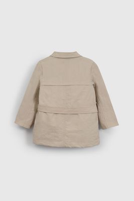 Imagen 2 del producto Chaqueta Beige Con Gorro De Niña CQNY0477V26