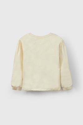 Imagen 2 del producto Polerón Crema Flores