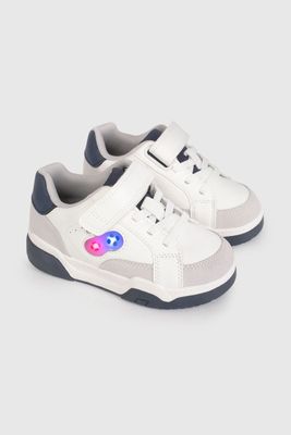 Zapatilla de Luces Blanca Temática Gamer 47030210V26