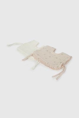 Imagen 2 del producto Packs Dos Baberos Impermeable Flores BABM0809V26