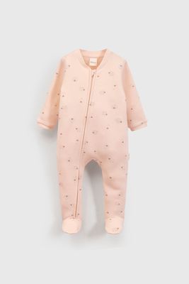 Pijama de Franela con Ovejas Rosado