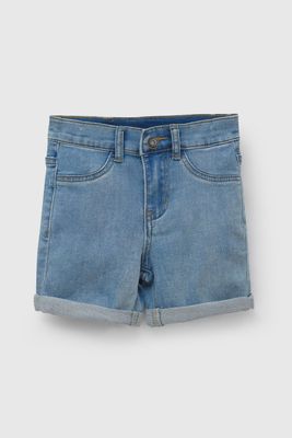 Bermuda Celeste Elasticada De Niño BDPO1340V26