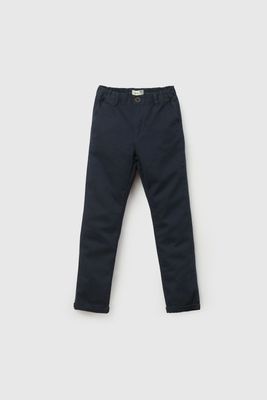 Pantalón Azul Gabardina De Niño PTGB0151V26