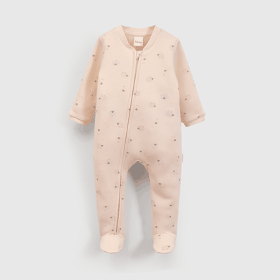 Pijama Franela Rosado para bebed 0 a 24 meses