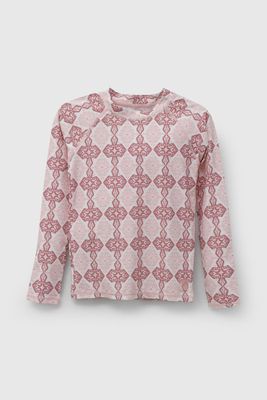 Polera Playa UV Estampado De Niña POLY0235V26