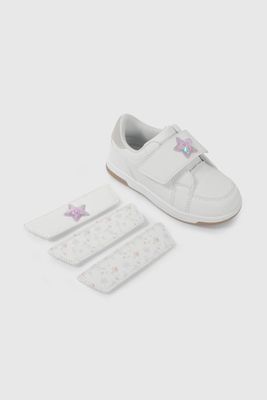 Imagen 2 del producto Zapatilla Blanca con Velcros Intercambiables 47160210V26