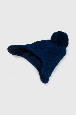 Imagen 2 del producto Gorro Tejido con Forro Azul
