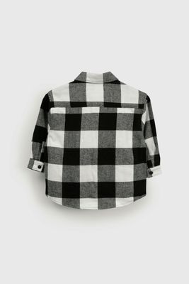 Imagen 2 del producto Sobre camisa Negra Cuadros