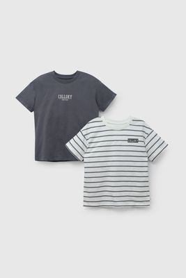 Pack Dos Poleras Colloky Estampada De Niño POJE5198V26