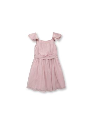 Vestido De Niña Ceremonia Rosado (2 A 12 Años) Colloky