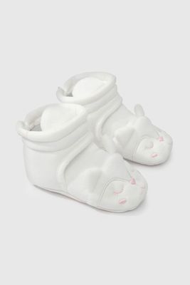Pantufla Blanca de Niña (18 a 21)