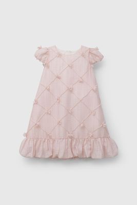 Imagen 1 del producto Vestido Rosado Flores de Niña VEVL3030V26