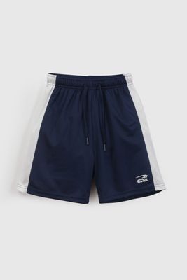 Short Azul Deportivo De Niño SHPY0357V26