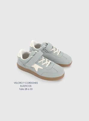 Zapatilla Niña Celeste Colloky