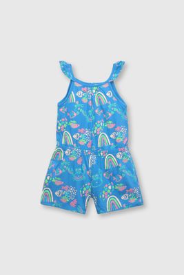 Entero de bebé niña liviano royal blue (3 a 36 meses)