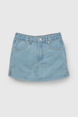 Imagen 1 del producto Falda Jeans Celeste De Niña FAME0440V26