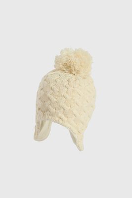 Imagen 1 del producto Gorro Tejido con Forro Beige