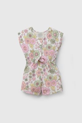 Imagen 1 del producto Enterito Flores Lazo Espalda De Niña ENJE0298V26