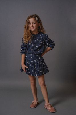 Imagen 2 del producto Blusa Celeste Niña 7384 Colloky