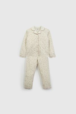 Imagen 1 del producto Pijama Beige Camisero Print De Niña PJJE0275V26