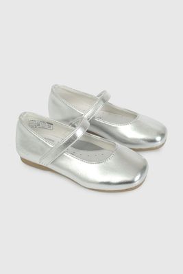 Ballerina Metalizada Plateada 42160208V26