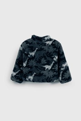 Imagen 2 del producto Polar con Cierre Azul Estampado