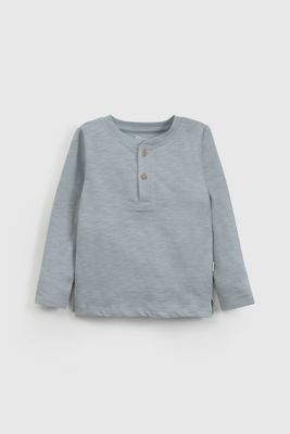 Polera Básica Celeste De Niño P1JE5959V26