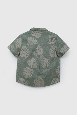 Imagen 2 del producto Camisa Verde Estampada De Niño CAPN0790V26
