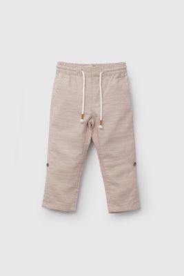 Imagen 2 del producto Pantalón Algodón Beige  De Niño PTAL0376V26