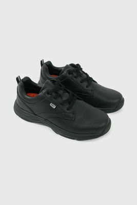 Imagen 1 del producto Zapato Escolar Negro de Cuero con Cordón Niño