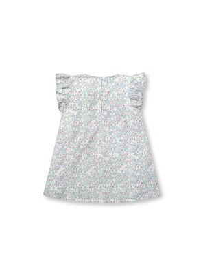 Imagen 2 del producto Vestido De Bebé Niña Flores Blanco (3 A 36 Meses) Colloky