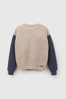 Sweater Niño Beige 8359 Colloky