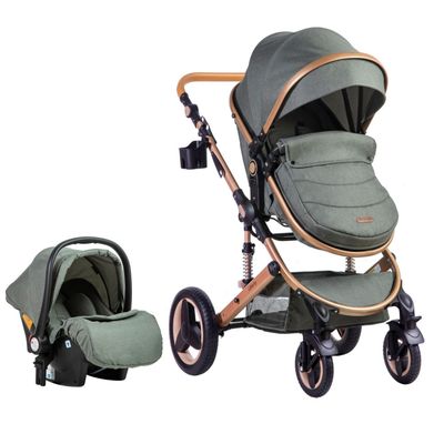 Coche Travel System Liberty Green