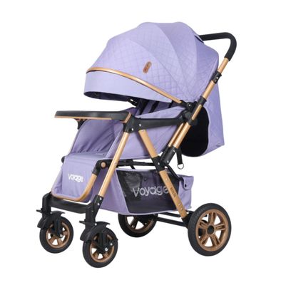 Imagen 2 del producto Coche Cuna Cambio de Manillar Berlin Purple