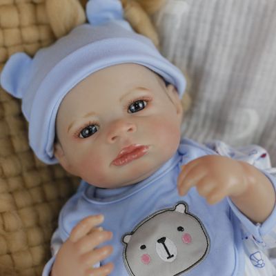 Imagen 2 del producto Muñeca Bebé Reborn Luis 45CM