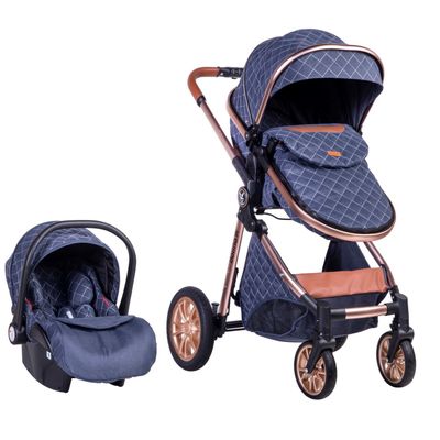 Coche Travel System Bolina Blue