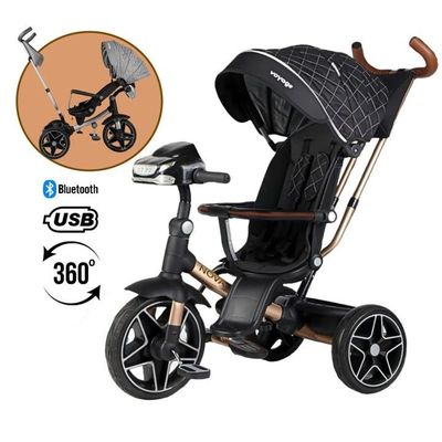 Imagen 2 del producto Triciclo Giratorio Nova Black