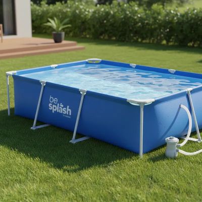 Imagen 2 del producto Piscina Estructural con Bomba y Cobertor 300x207x65cm BeSplash