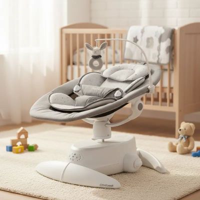 Imagen 2 del producto Silla Nido Bouncer 3D Swing Rocker Gris