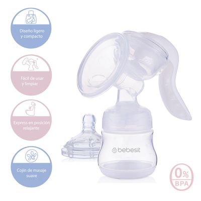 Imagen 2 del producto Extractor de Leche Manual Magic Easy Bebesit