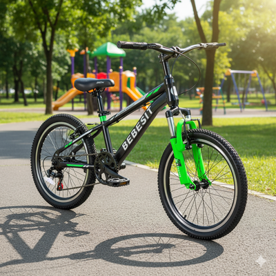 Imagen 2 del producto Bicicleta Infantil Kyson Aro 20 Verde Bebesit