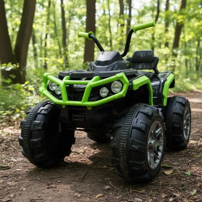 Imagen 2 del producto Cuatrimoto a Batería OutLander Verde Bebesit