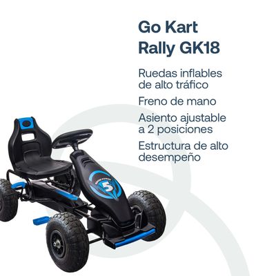 Imagen 2 del producto Go Kart Rally GK18 Azul